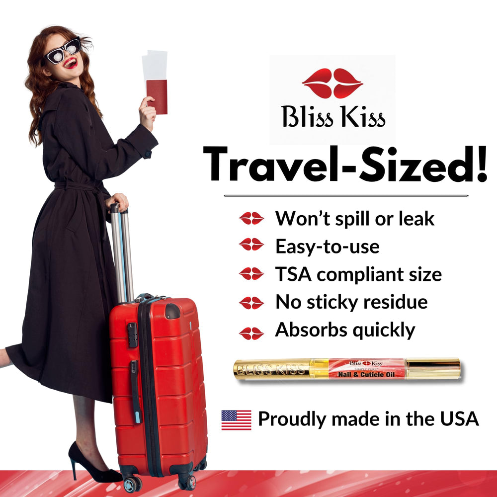 Format voyage Bliss Kiss – facile à transporter