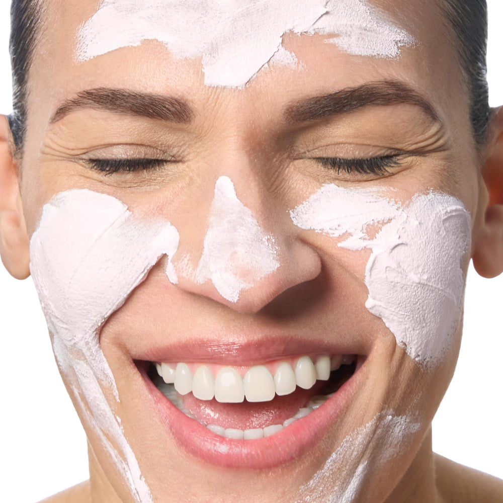 Bliss Mighty Marshmallow mask packaging illustrates usage and benefits.