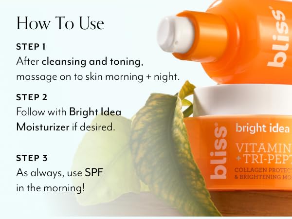 Bliss Idée lumineuse Crème Yeux : intégré dans une routine quotidienne pour un regard plus frais.