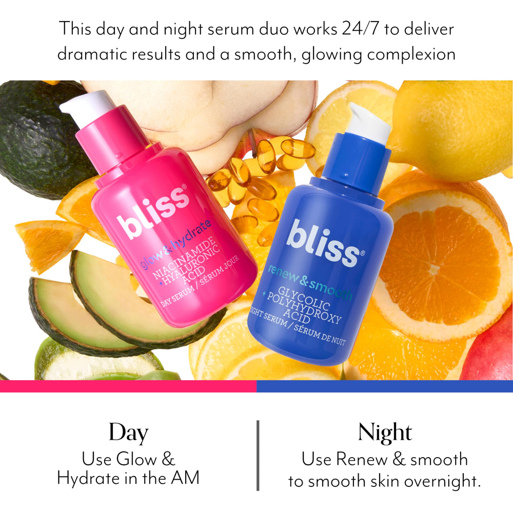Bliss Sérum Nuit: formule végan et non testée sur les animaux.