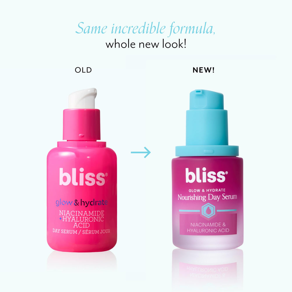 Texture crème légère du Sérum Bliss Éclat & Hydratation pour une hydratation rapide.
