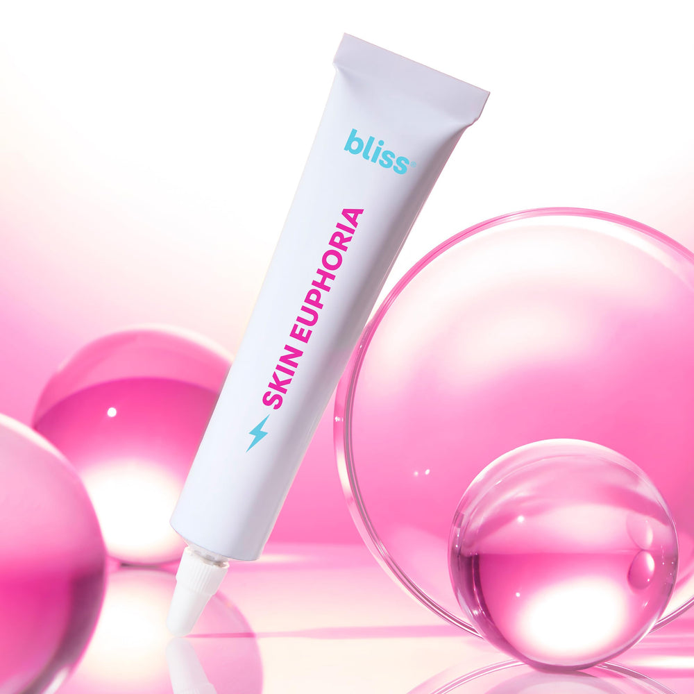Bliss Skin Euphoria sérum jeunesse lumineuse — effet visuel potentiel.
