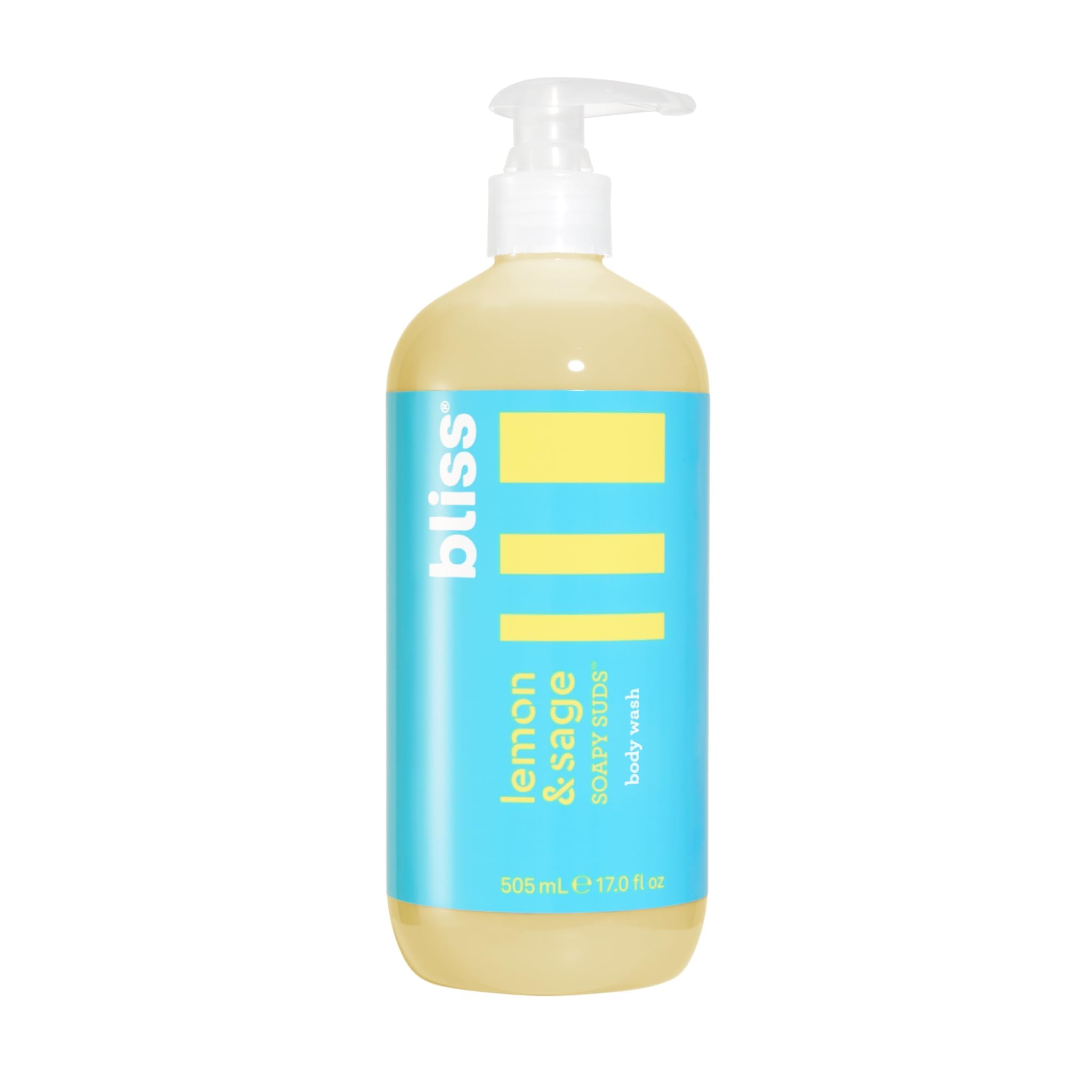 Emballage Bliss Soapy Suds: flacon élégant et pratique