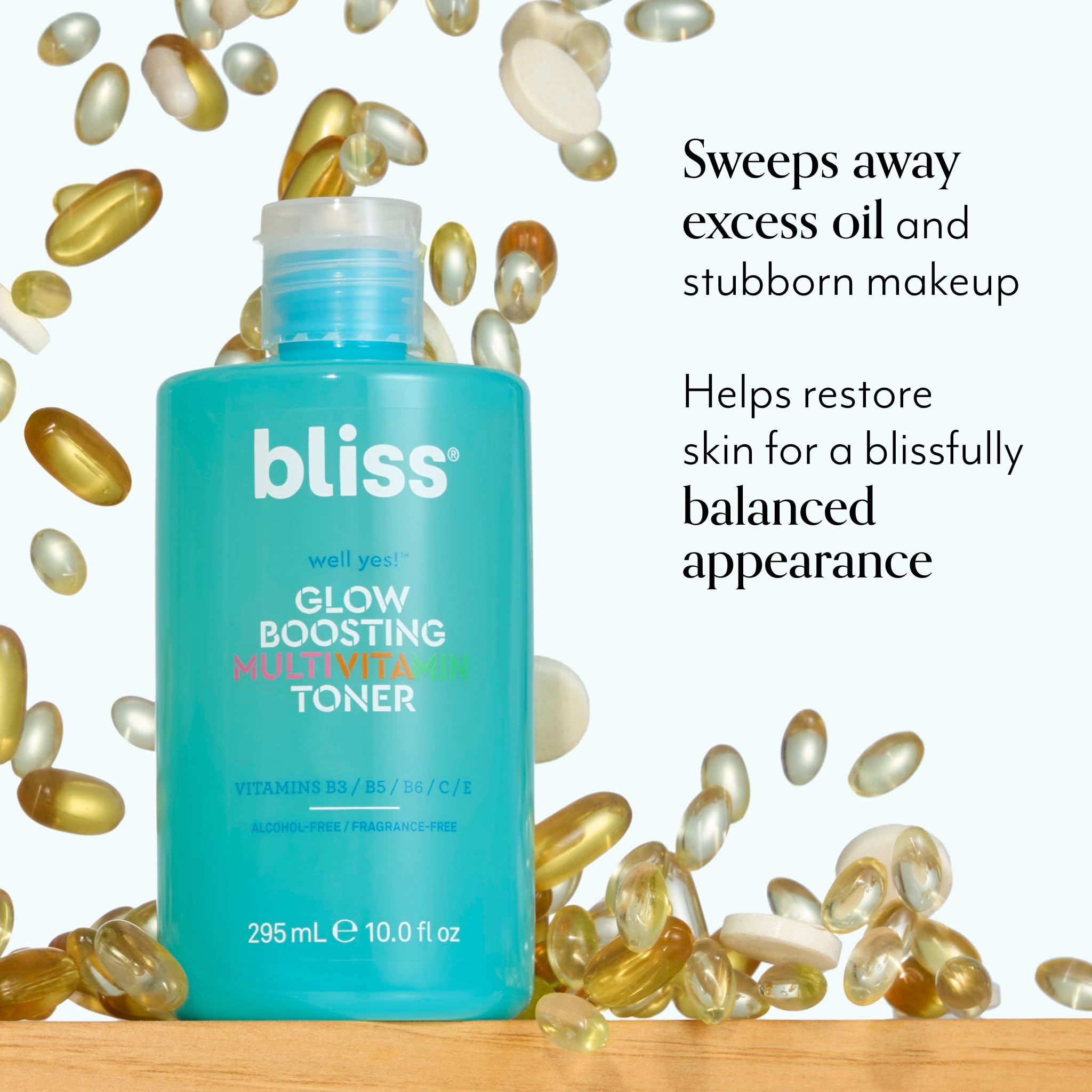 Tonique Bliss – pompe doseuse facilitant l’application en douceur