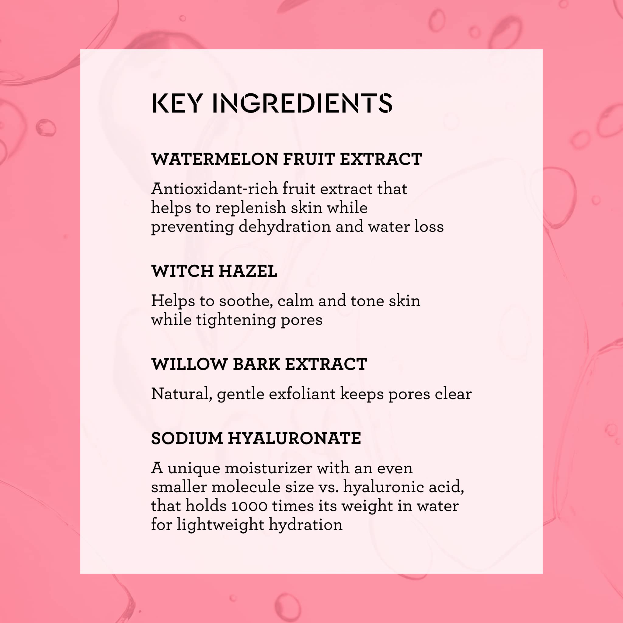 Bliss What a Melon tonique – disque coton pour une application en douceur.