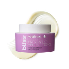 Bliss Youth Got This Retinol Moisturizer, flacon – hydratation légère et fini lisse
