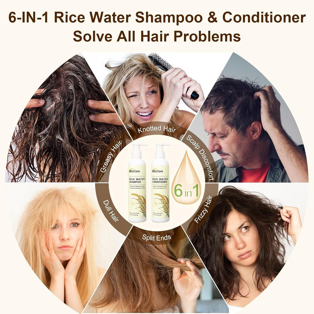 BlissCare Utilisation quotidienne – convient à tous types de cheveux.