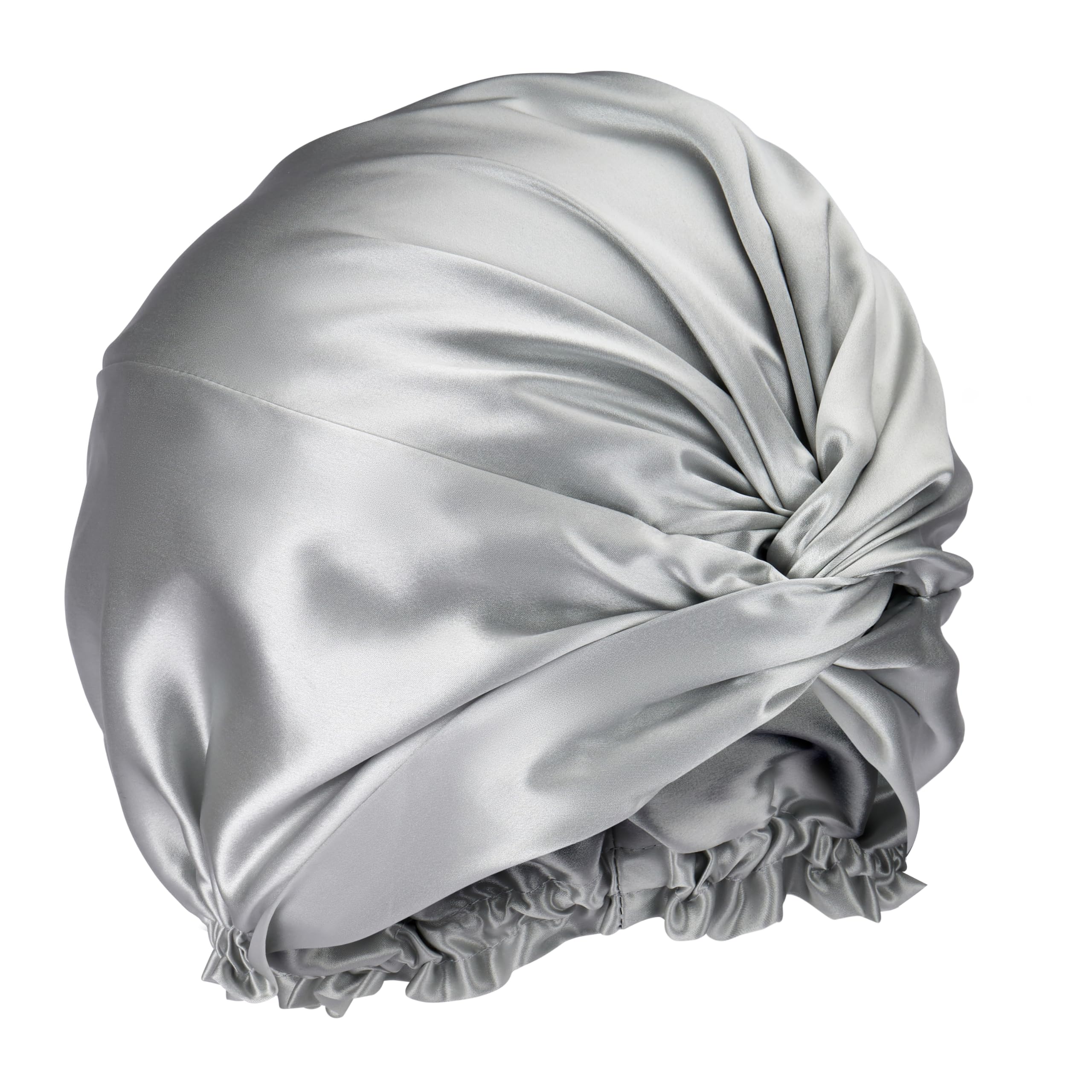 BLISSY bonnet en soie pour dormir protège les boucles et préserve l'hydratation nocturne