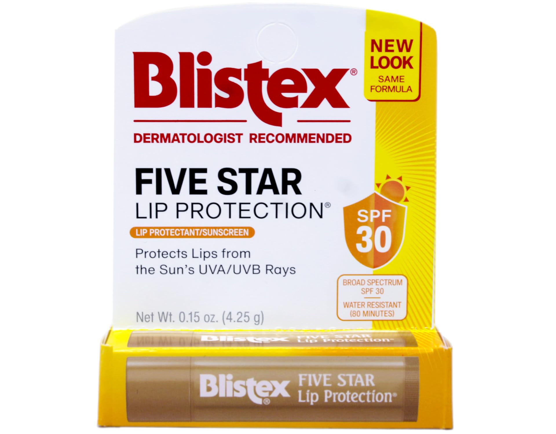 Blistex 5 Étoiles Panthenol hydratera les lèvres durablement