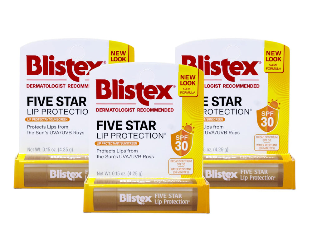 Blistex 5 Étoiles Protection des Lèvres, bouteille prête à protéger les lèvres au quotidien