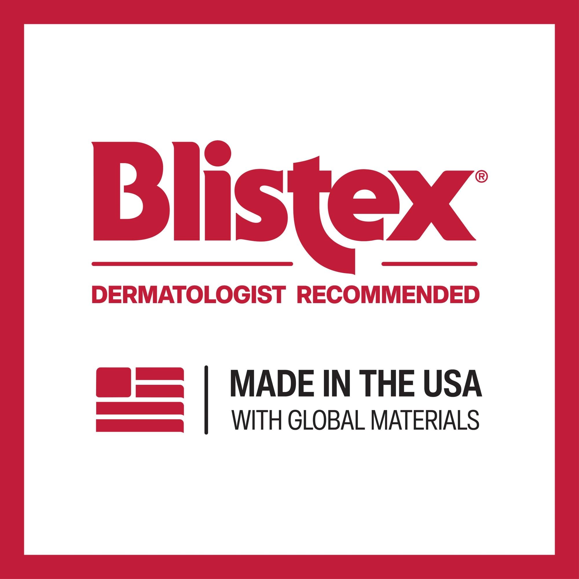 Blistex application rapide lèvres, tube pack 12, usage facile.