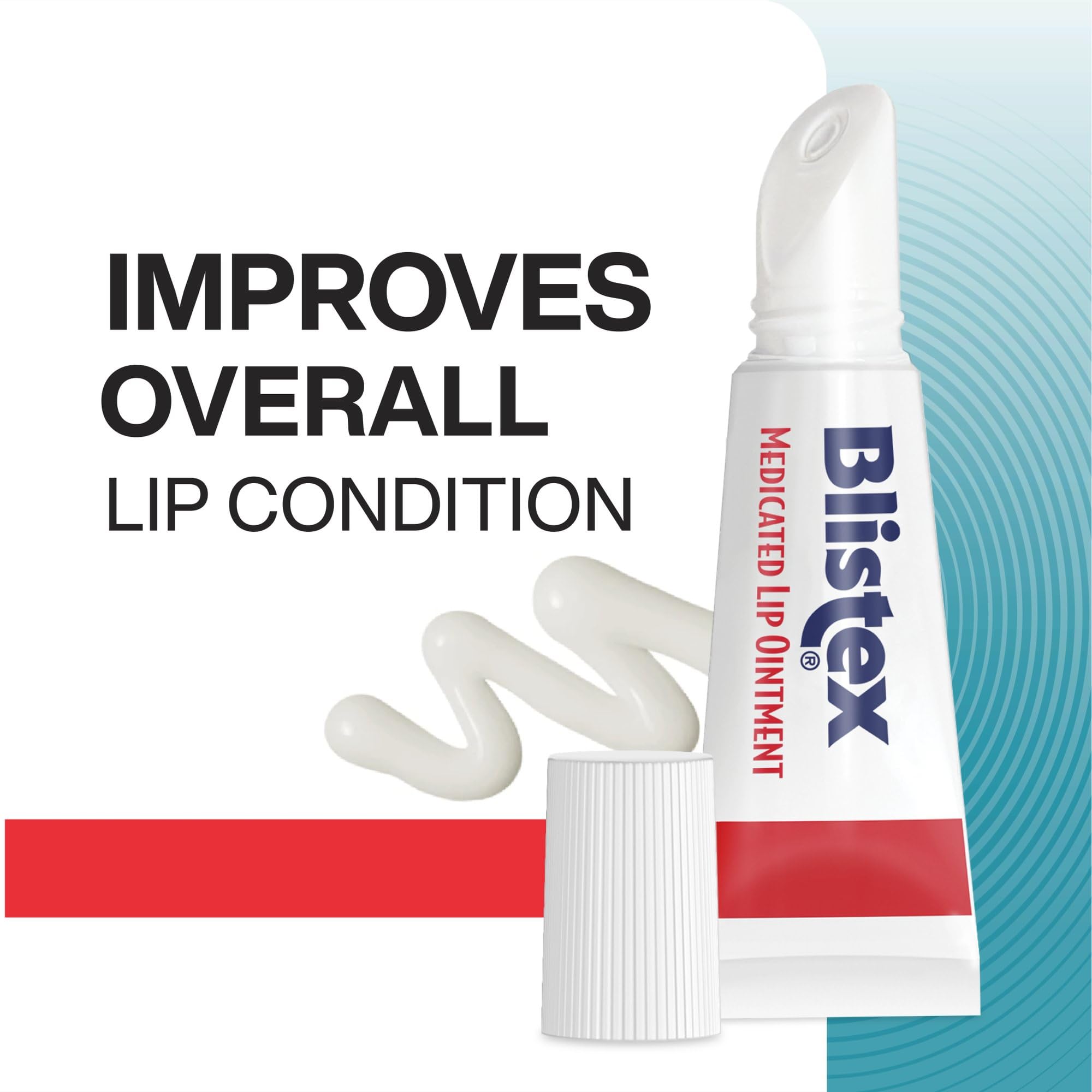 Blistex base maquillage lèvres, tube pack 12, prépare les lèvres pour le rouge.