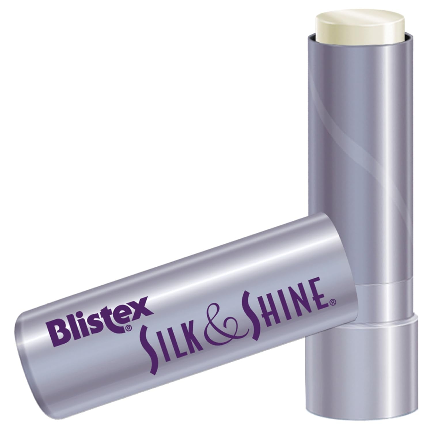Blistex Silk & Shine batonnet lèvres, application douce et texture satinée.