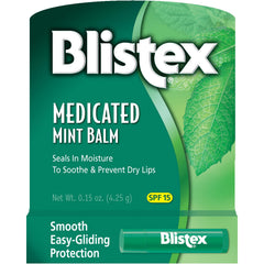 Blistex baume lèvres médicamenteux menthe — boîte 24, protection pratique au quotidien.