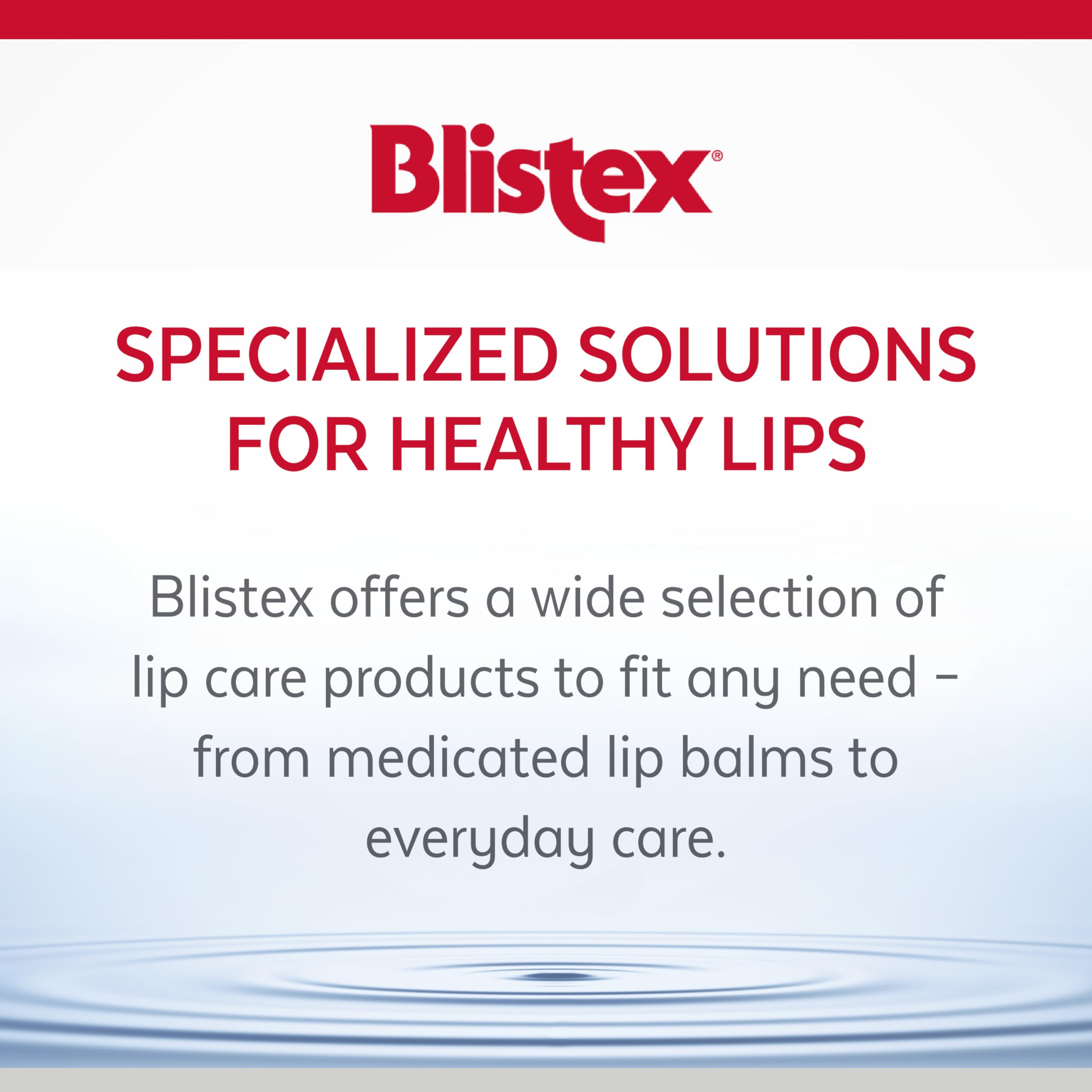 Blistex baume lèvres médicamenteux menthe — scelle l'hydratation et prévient le dessèchement.