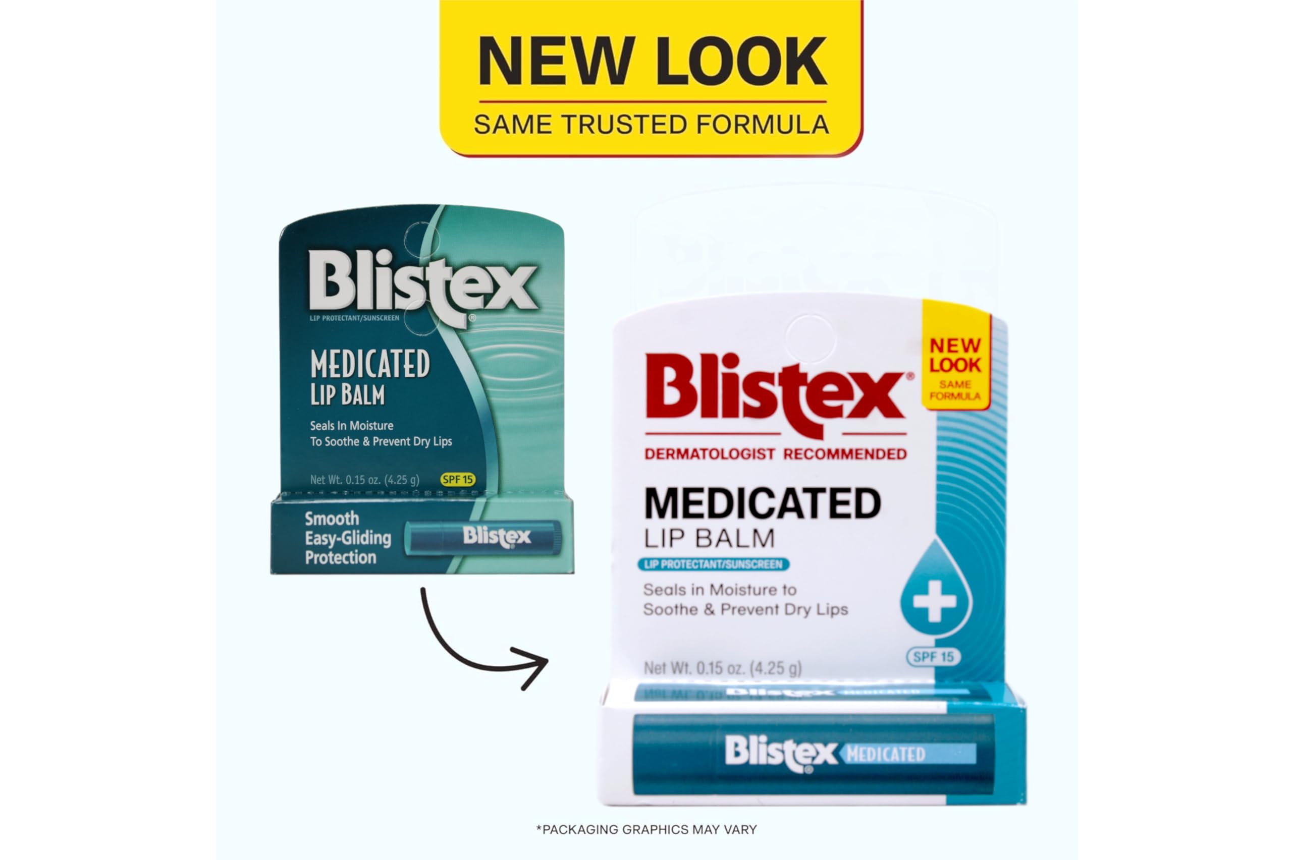 Baume Lèvres Blistex en plein soleil — protection lors d'expositions.