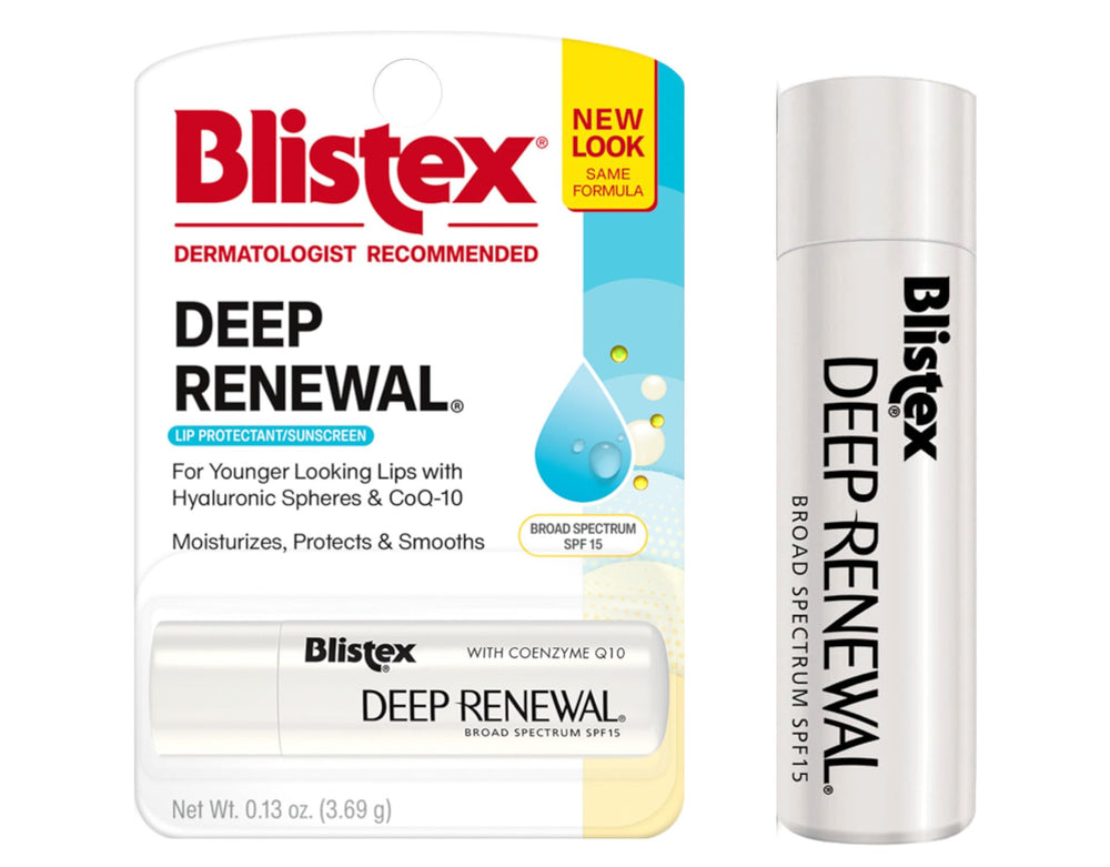 Blistex complexe vitamine et antioxydants: soutien durable de la vitalité des lèvres.