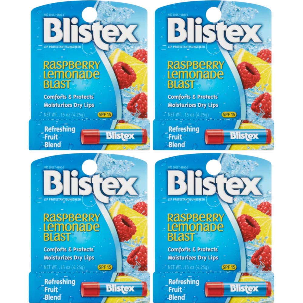 Aperçu de la texture lisse de Blistex Explosion Framboise Citronnade pour lèvres douce