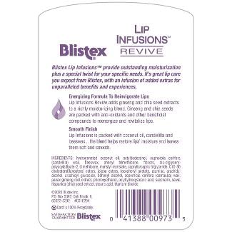 Blistex Infusions Lèvres Revive, applicateur: douceur lors de l’application.