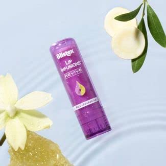 Blistex Infusions Lèvres Revive, texture crème: nourrissante sans effet gras.