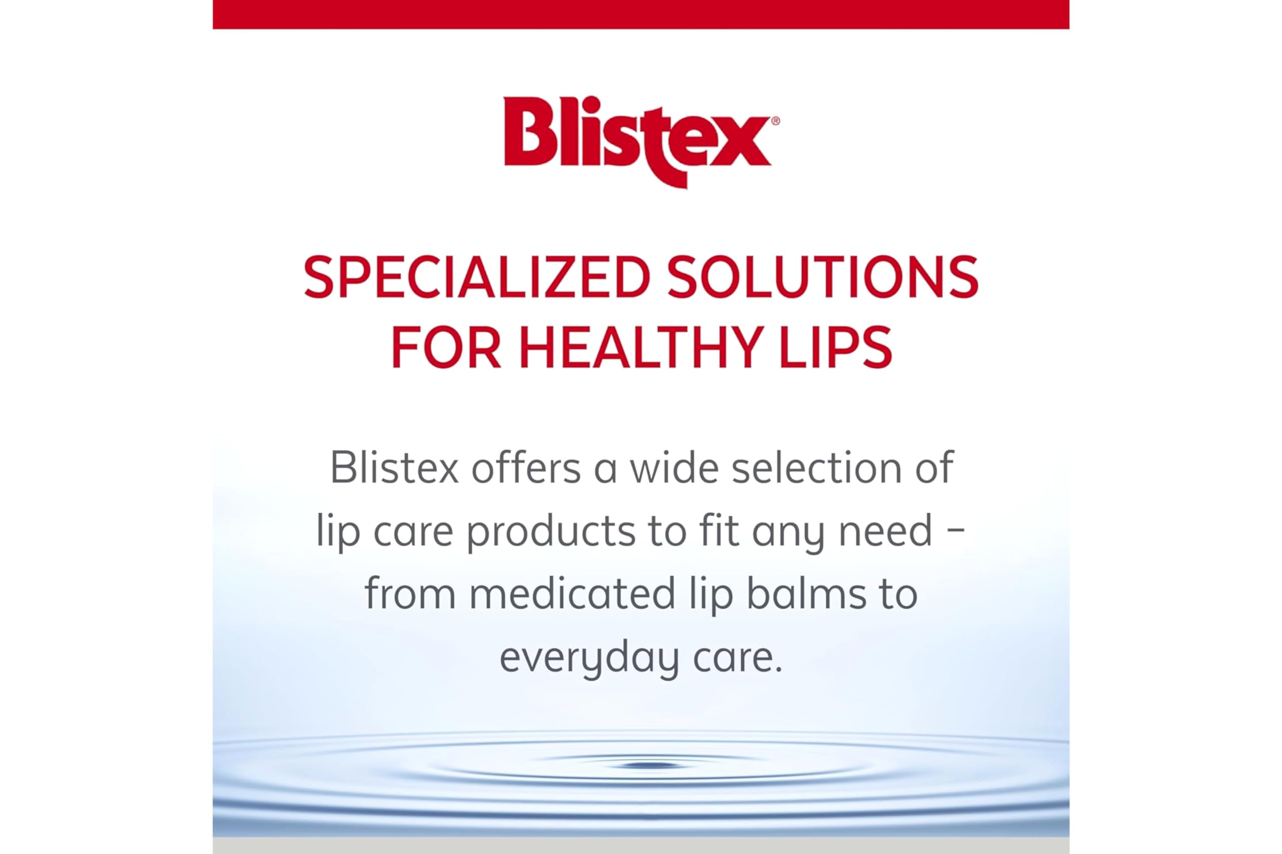 Blistex lip balm mint tube in use for quick lip care