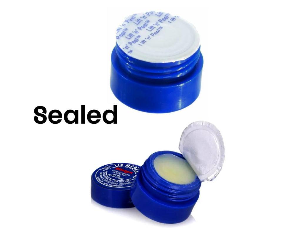 Effet frais immédiat Lip Medex, confort rapide.