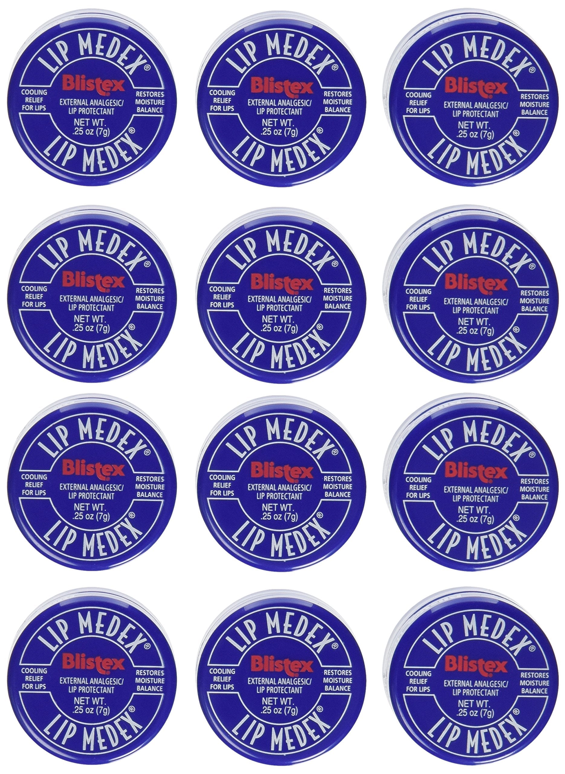Blistex Lip Medex tube provides cooling relief and moisture for dry lips