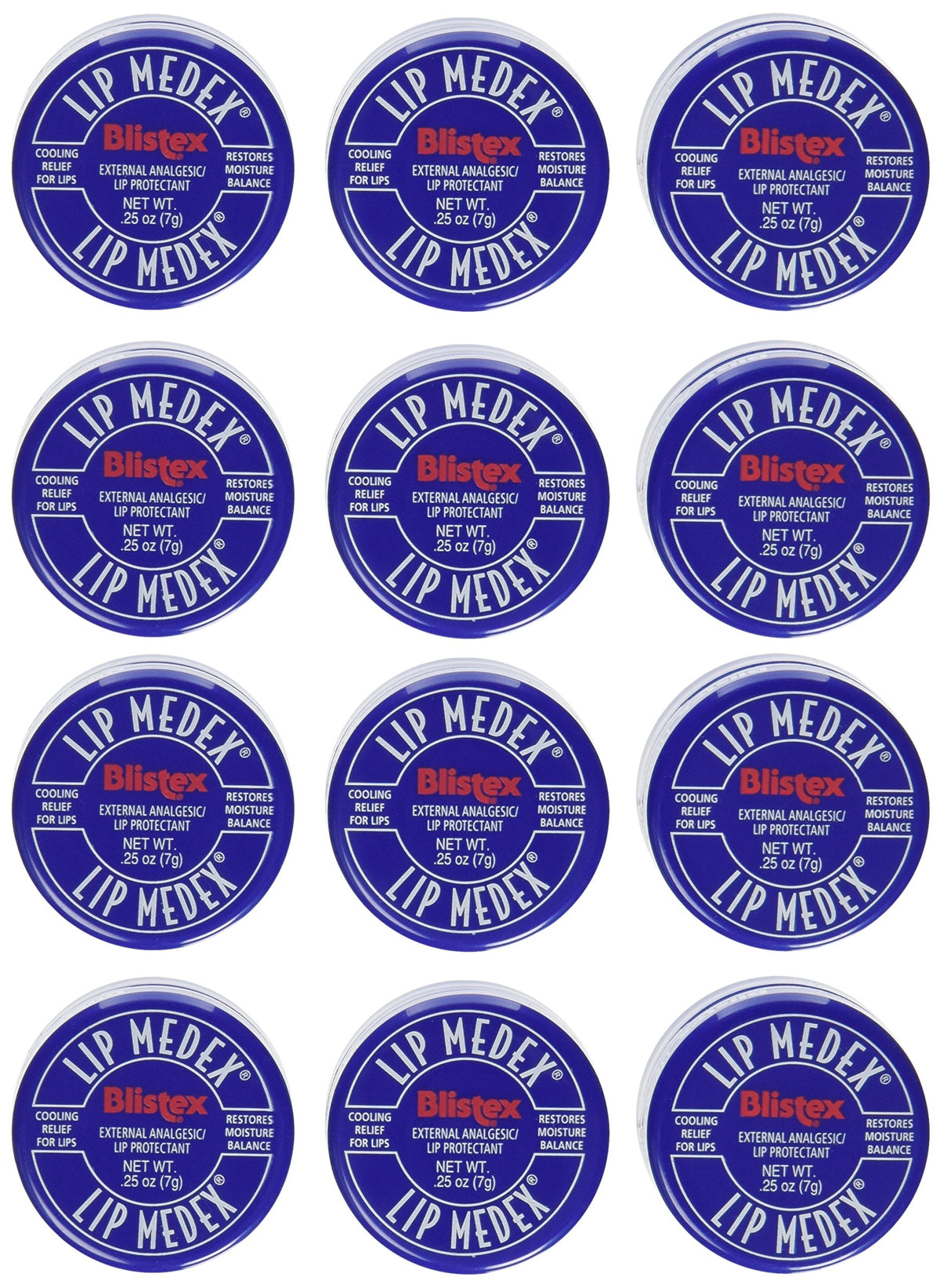 Blistex Lip Medex tube provides cooling relief and moisture for dry lips
