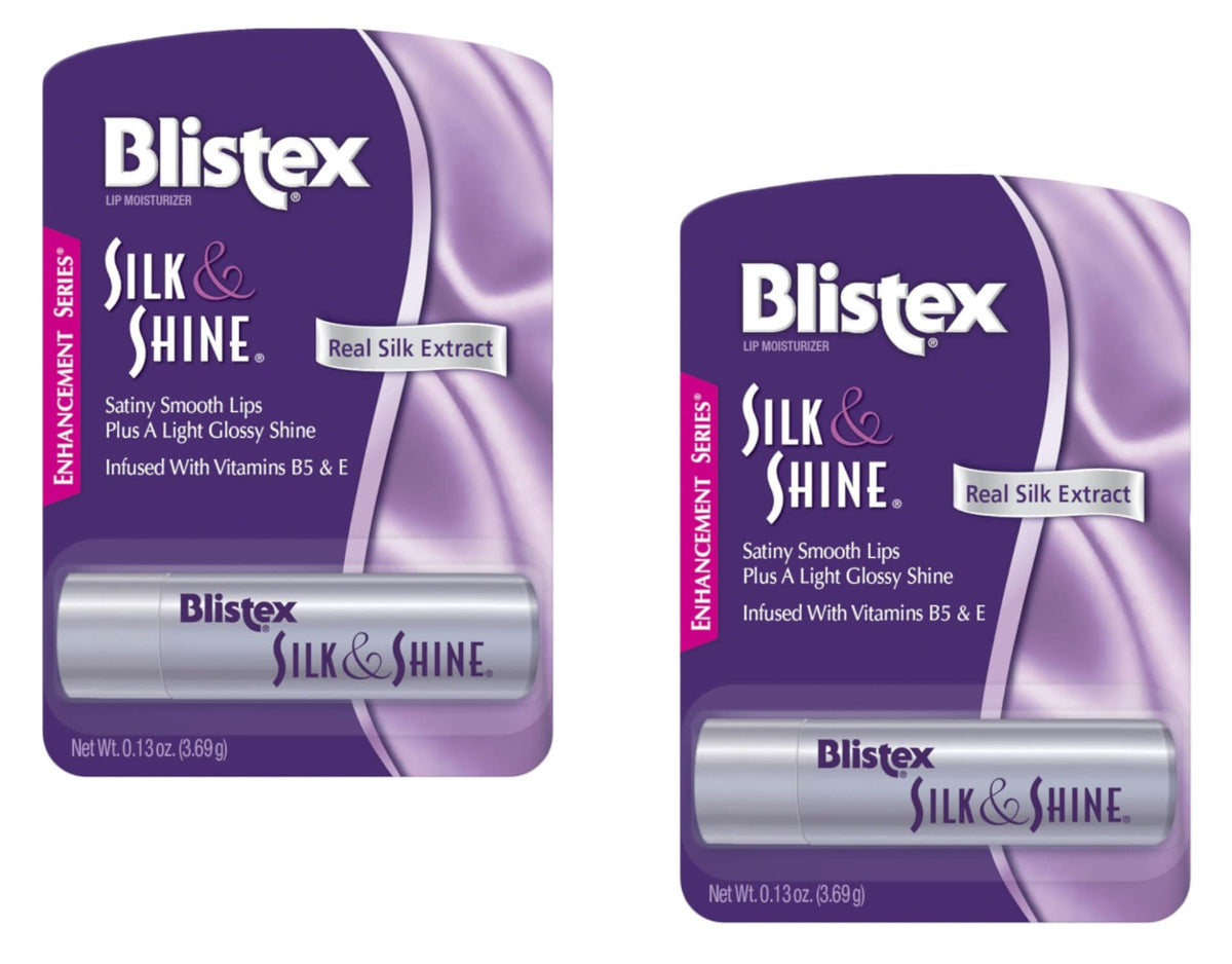 Blistex Silk & Shine, texture soyeuse sur les lèvres, hydratation légère et agréable