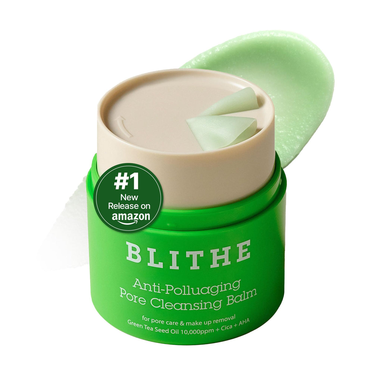 BLITHE – baume démaquillant-pores pour purger les pores et démaquiller en douceur.