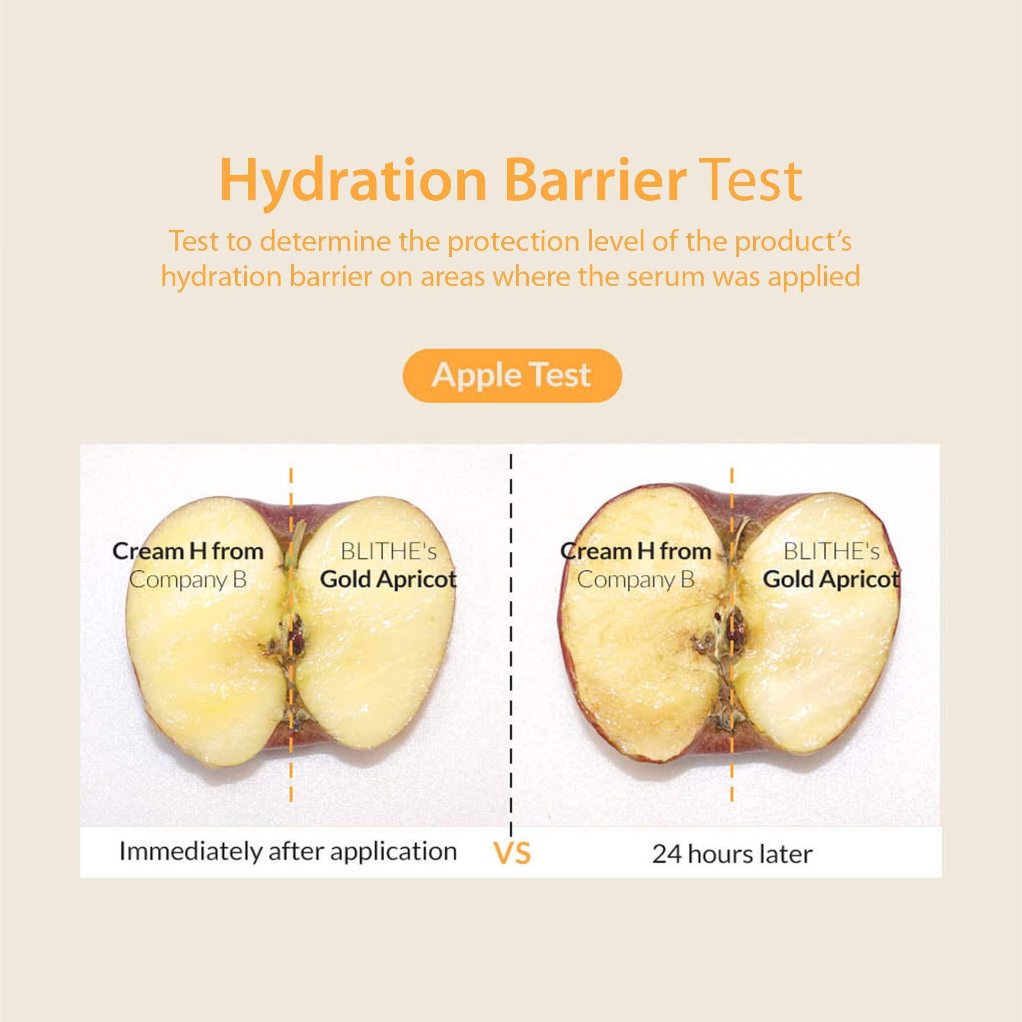 BLITHE Sérum Pressé Or Abricot – niacinamide et huile d'abricot bénéfiques.