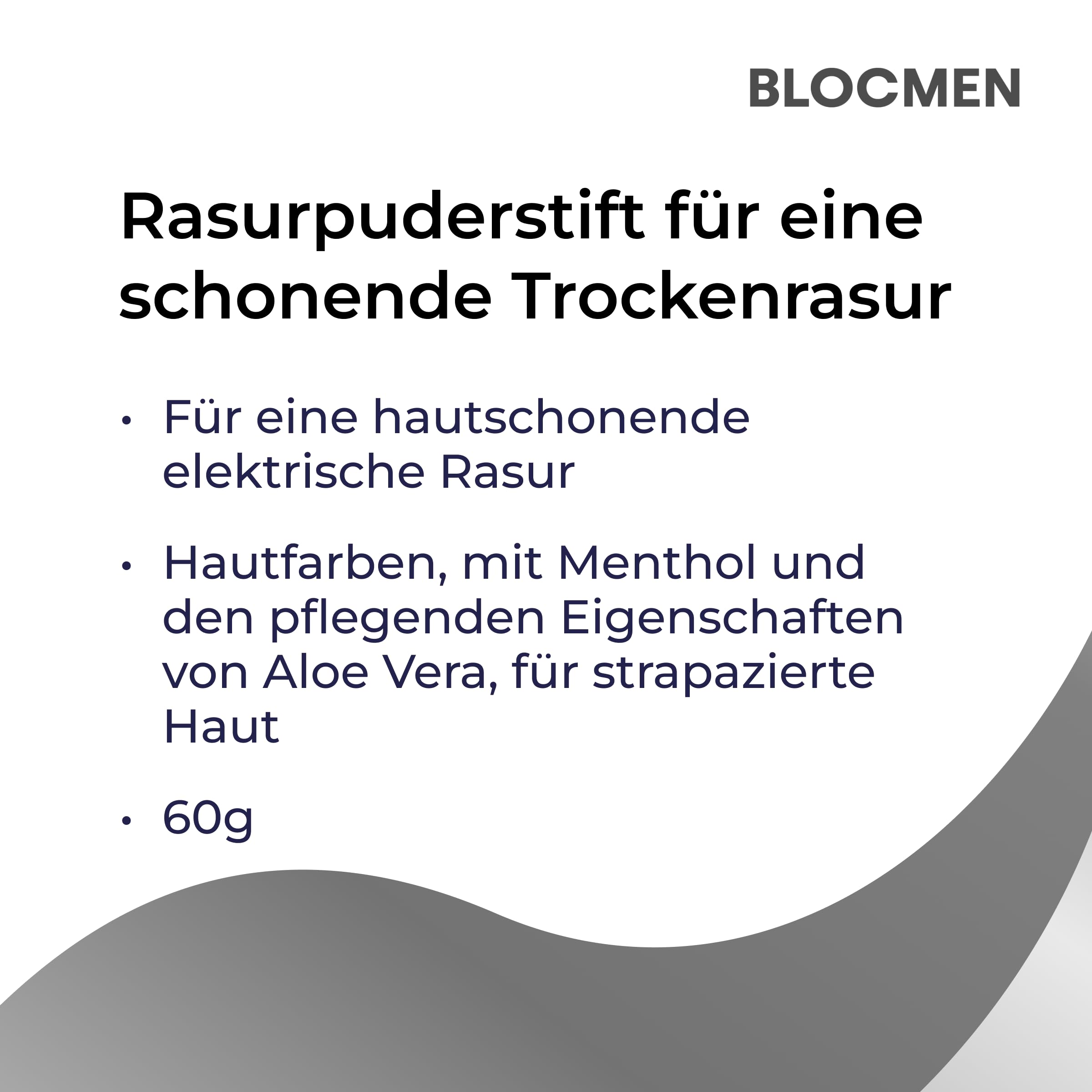 Blocmen Aloe Vera Pré-Rasage – hydratation légère qui apaise avant rasage
