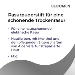 Blocmen Aloe Vera Pré-Rasage – hydratation légère qui apaise avant rasage