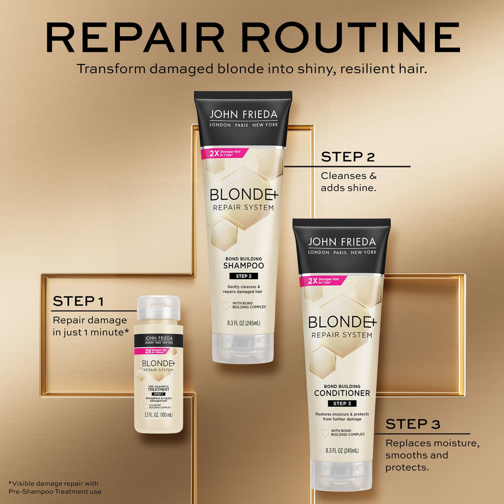 Idéal pour blondes éclaircis, retrouver une apparence saine et lumineuse.