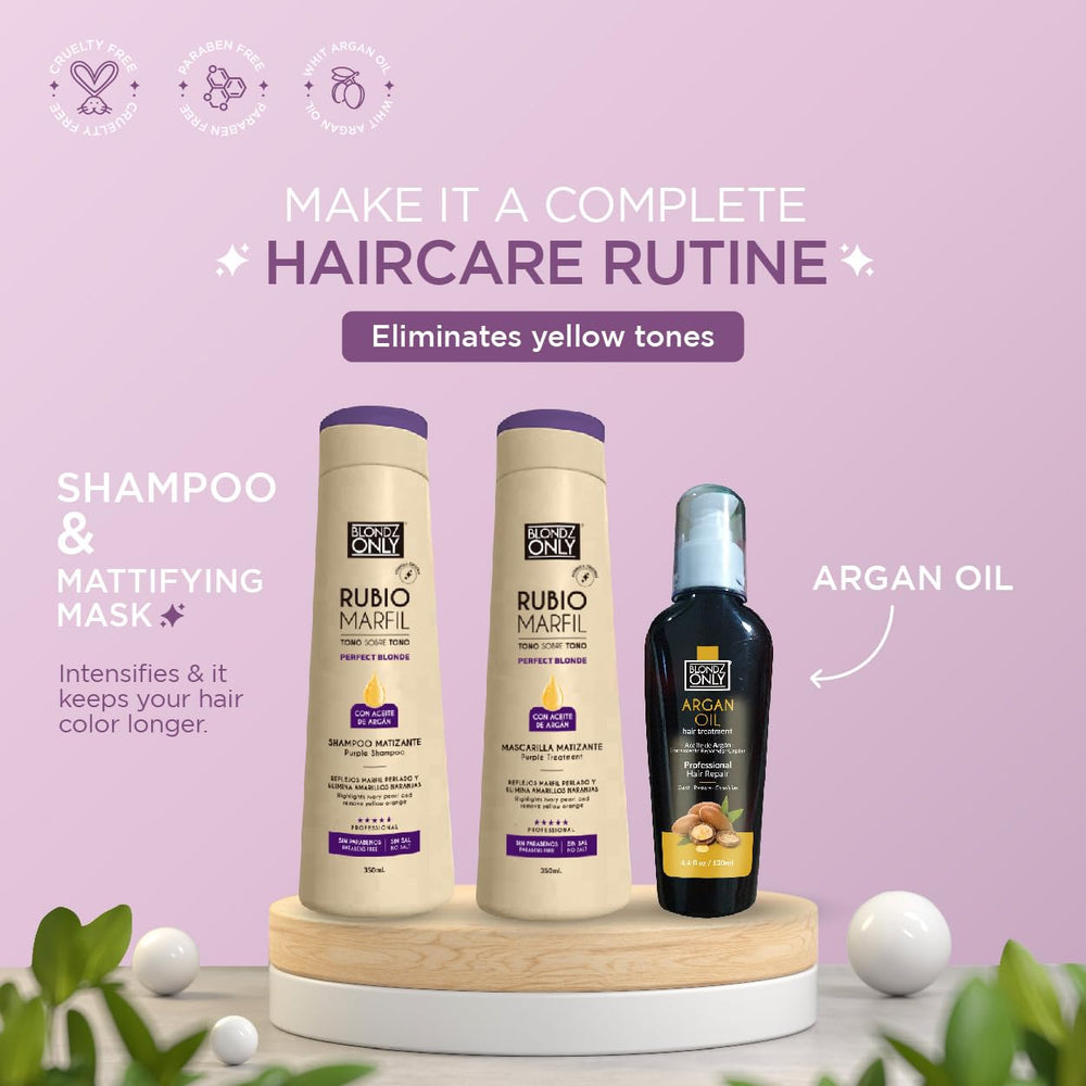 Blondz Only huile-olive-et-argan: soin nourrissant et douceur pour les longueurs.