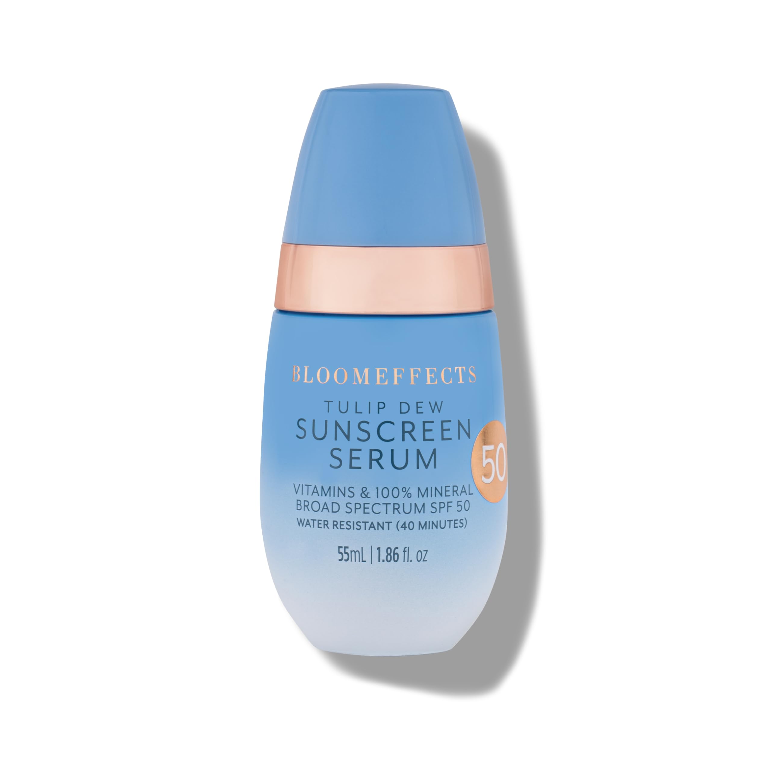 Bloomeffects Tulip Dew Sunscreen Serum, texture légère et hydratante pour le visage