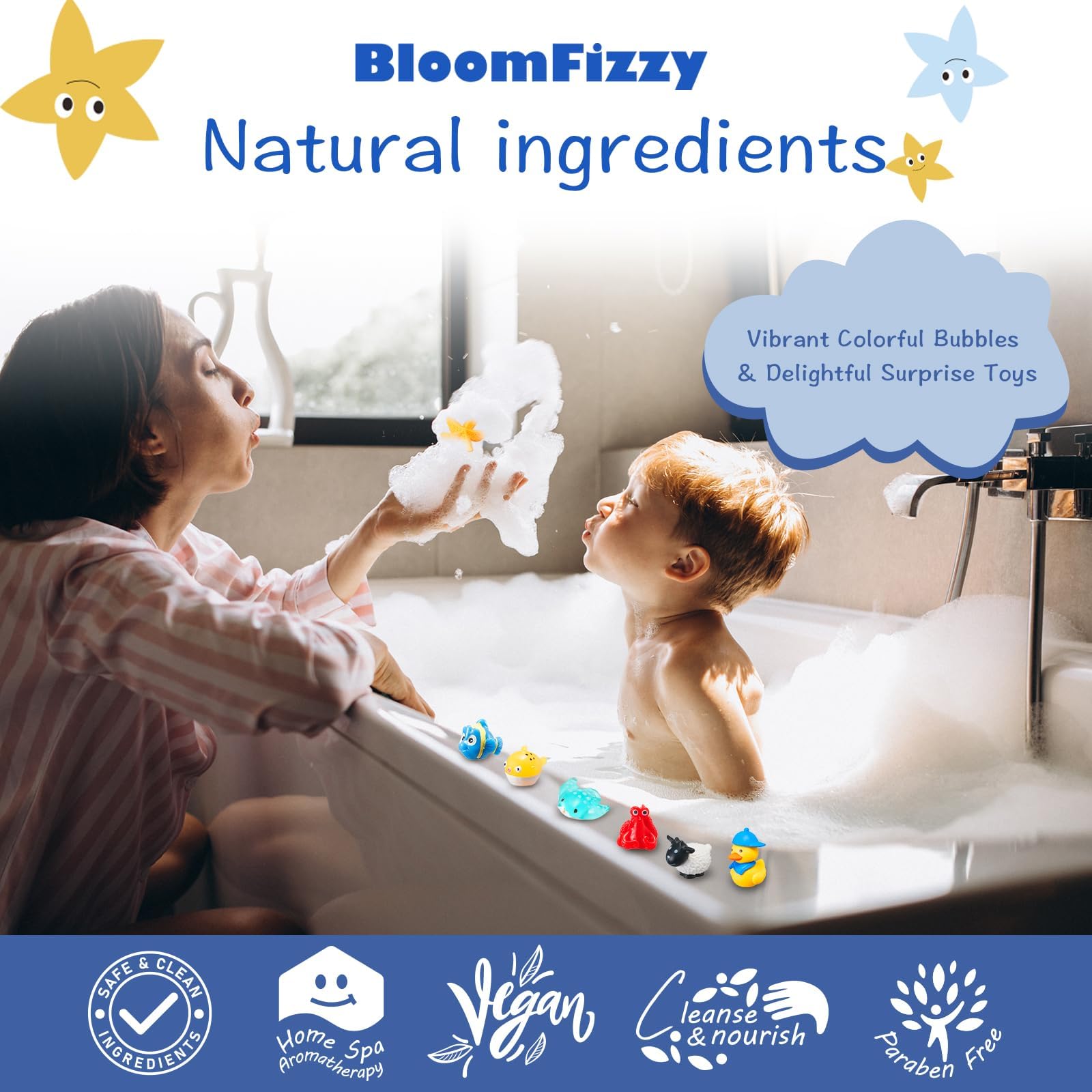 BloomFizzy emballage cadeau idéal pour anniversaires et Noël