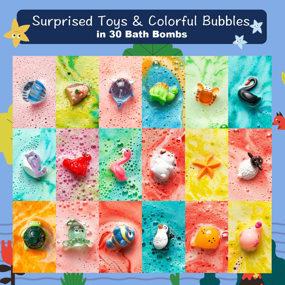 BloomFizzy surprises résine Mer: figurines cachées à découvrir