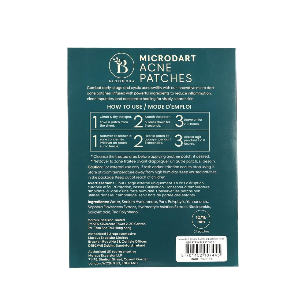BLOOMORA Microdart option végane et éthique pour imperfections naissantes