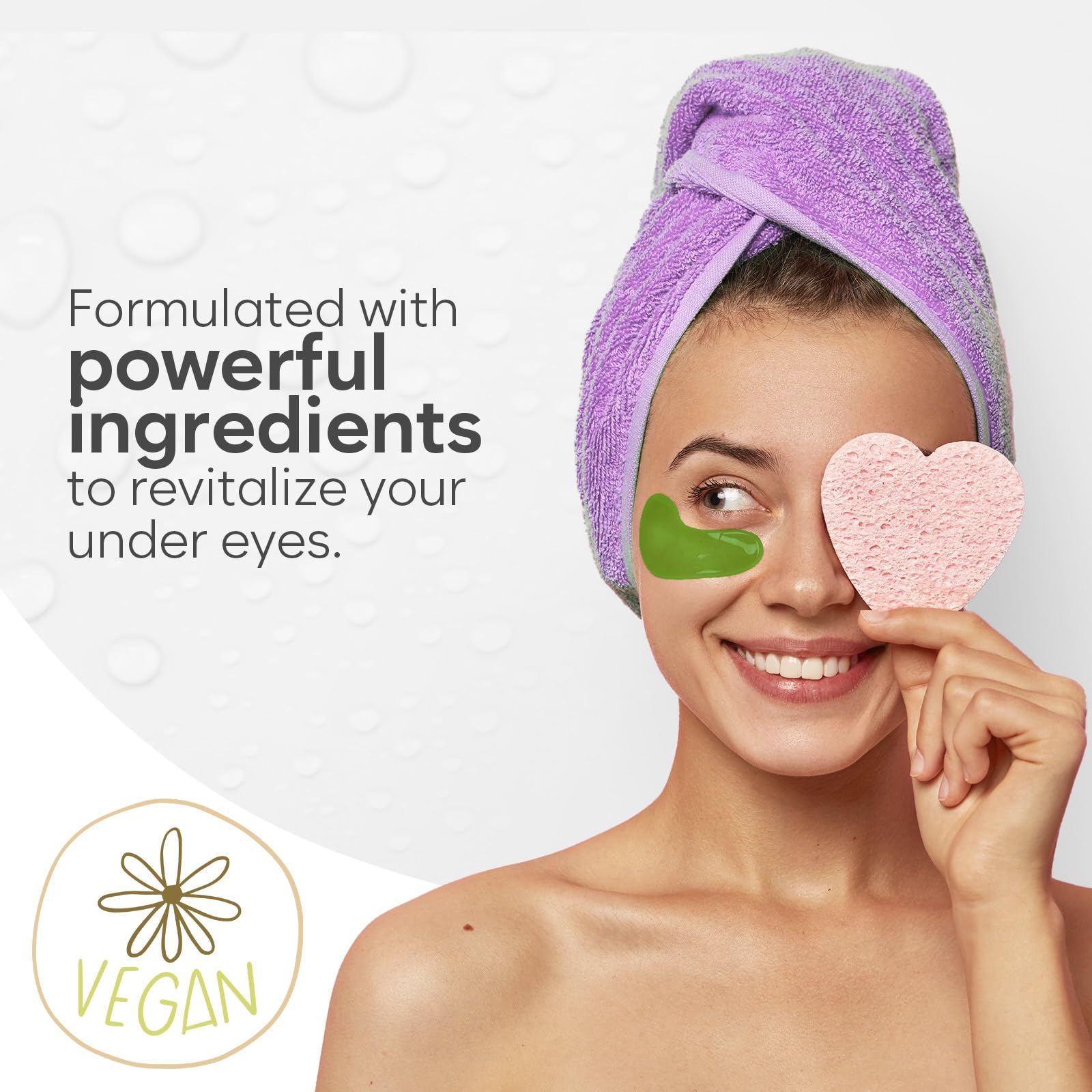 BLOOMORA patches yeux retinol-collagene – soutien des ridules et fermeté.