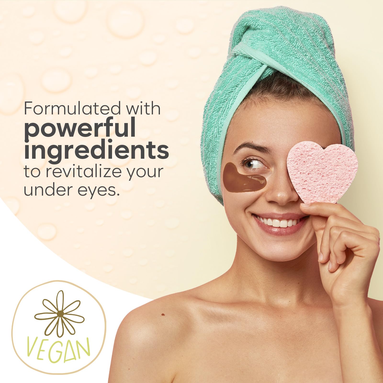 Routine quotidienne BLOOMORA patchs yeux idéale pour un rituel rapide.