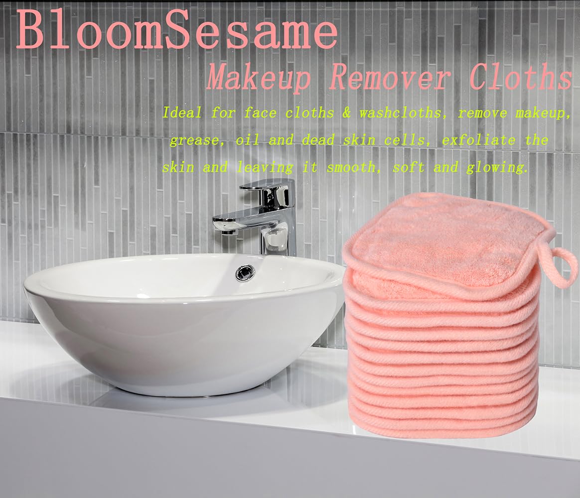BloomSesame Démaquillage fond de teint et mascara sans frotter.