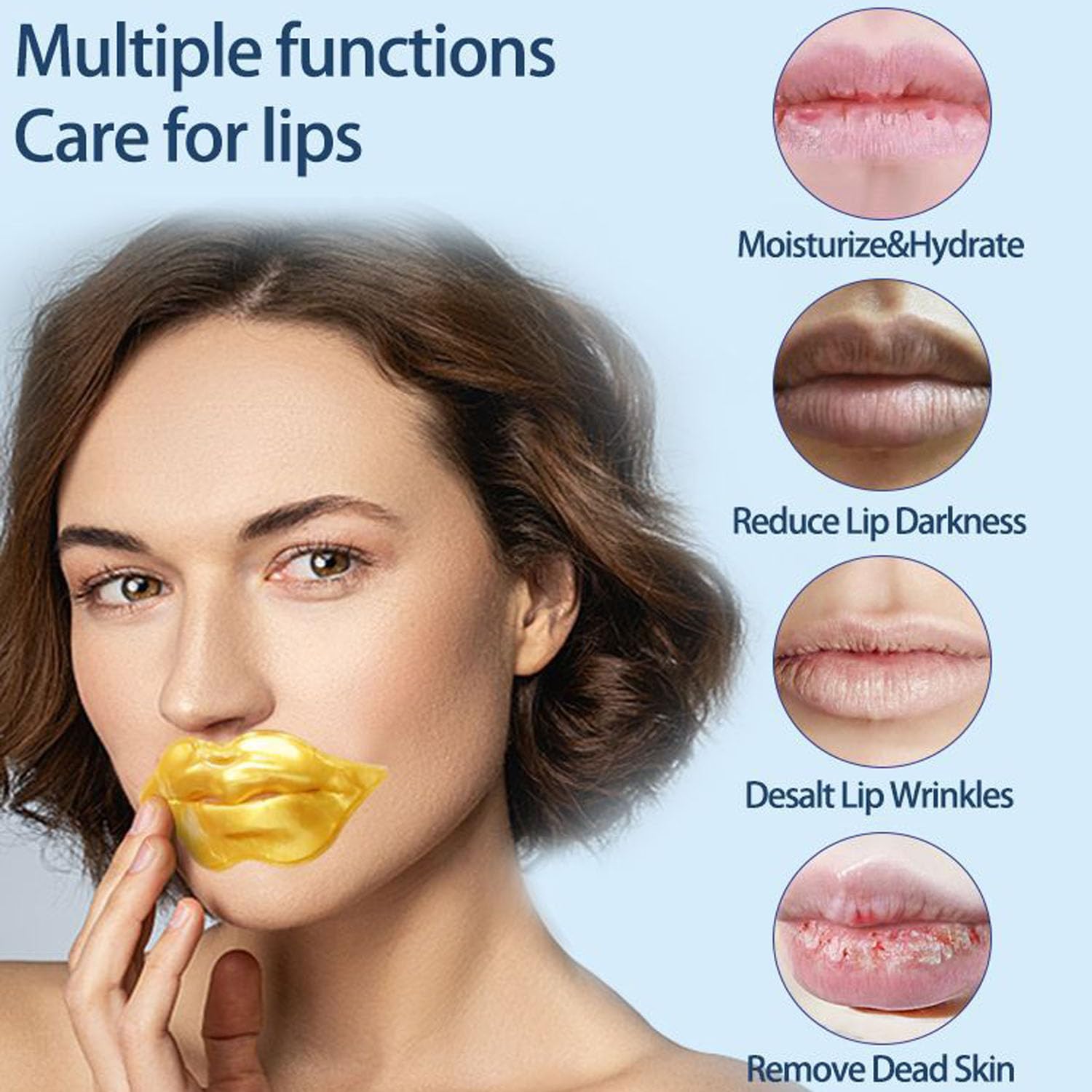 Détail cristal yeux Blopuivo pour un effet luxueux autour du regard