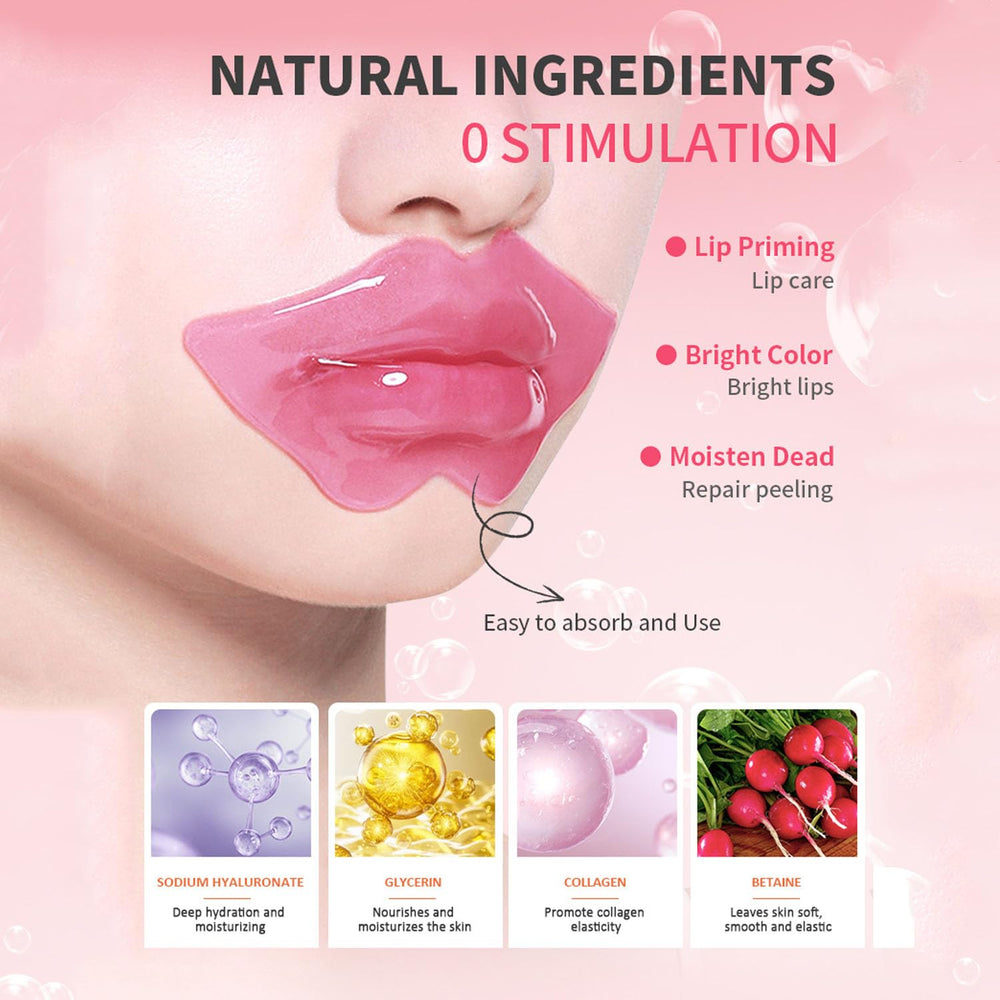 Blopuivo masque lip texture cristal, application agréable.