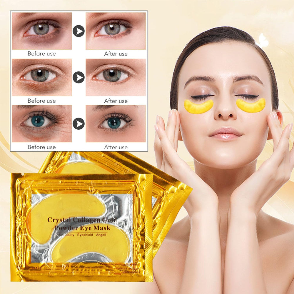 Masque yeux cristal Blopuivo pour hydratation et fraîcheur du regard