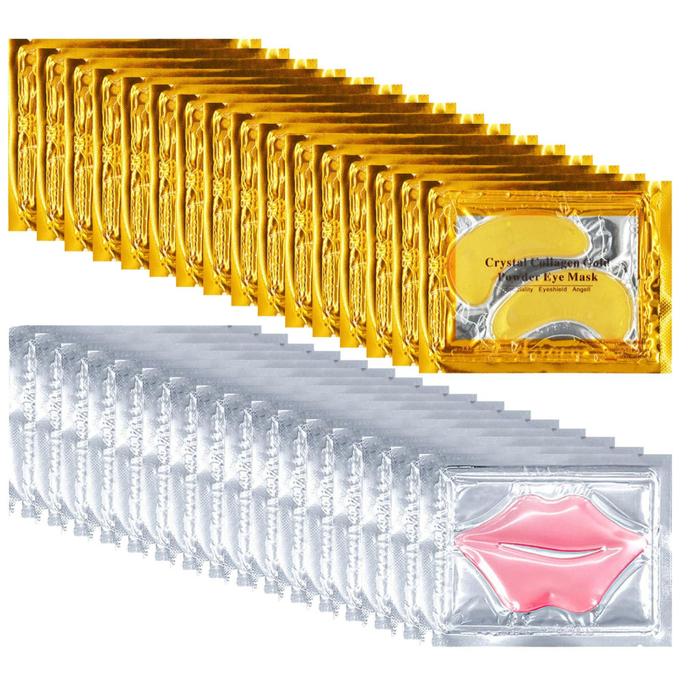 Blopuivo masques lip 32-paires emballage, hydratation rapide.