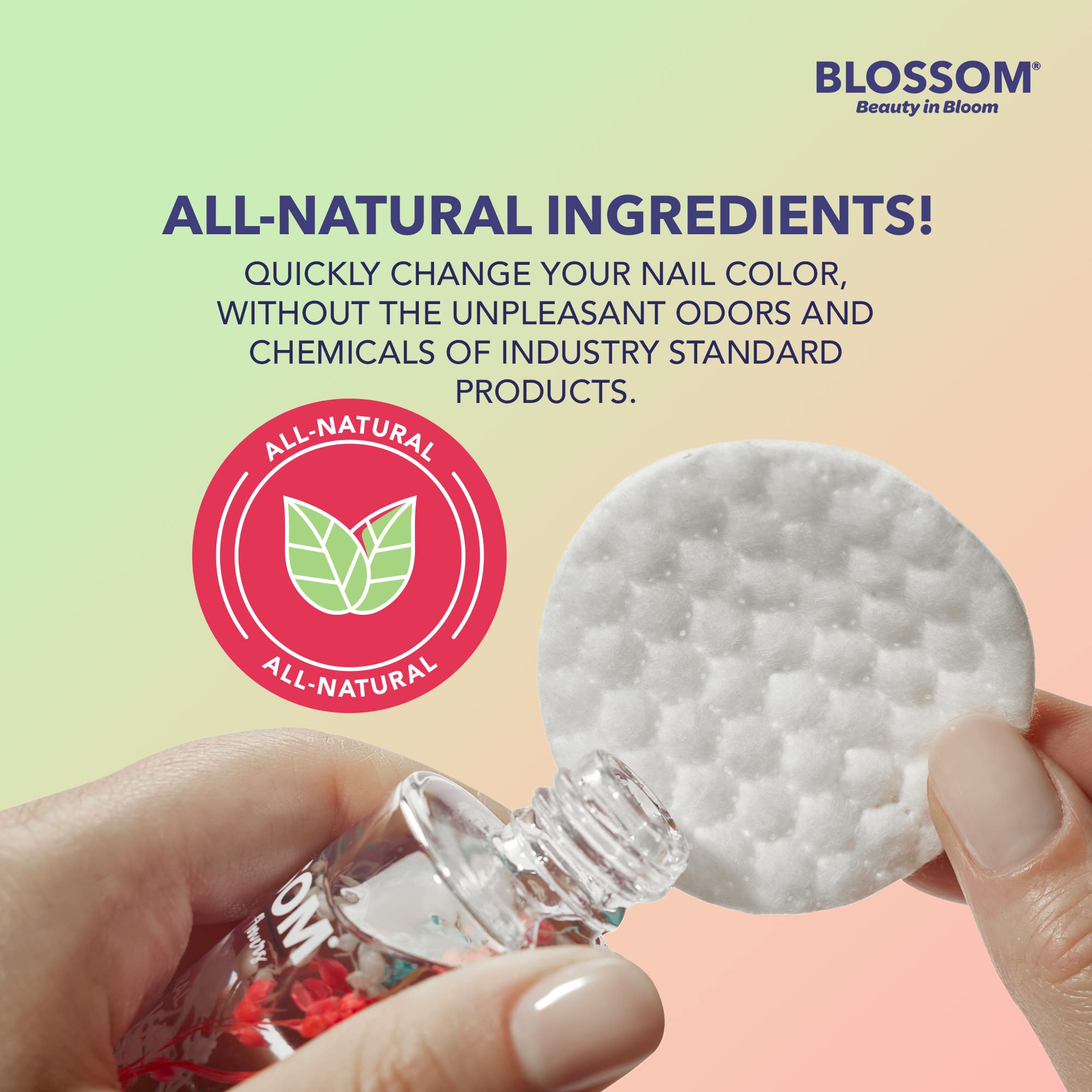 Démaquillant Blossom menthe: parfum frais, usage rapide et efficace.