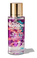 Blossom dissolvant sans acetone avec lavande, douceur et parfum apaisant pour les ongles.