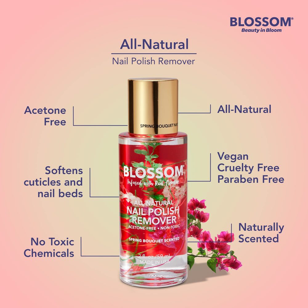 Emballage Blossom fabriqué aux États-Unis, esthétique et éthique.
