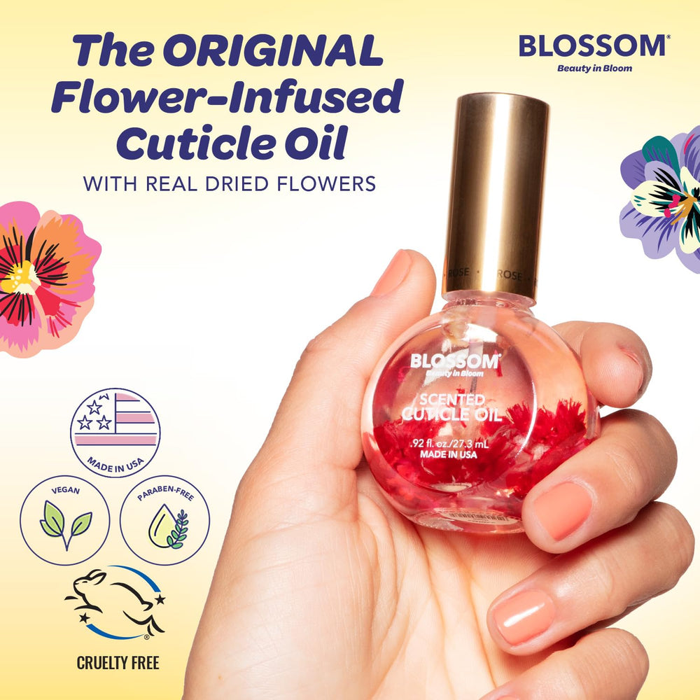 Ensemble Blossom mini pour soin des ongles.